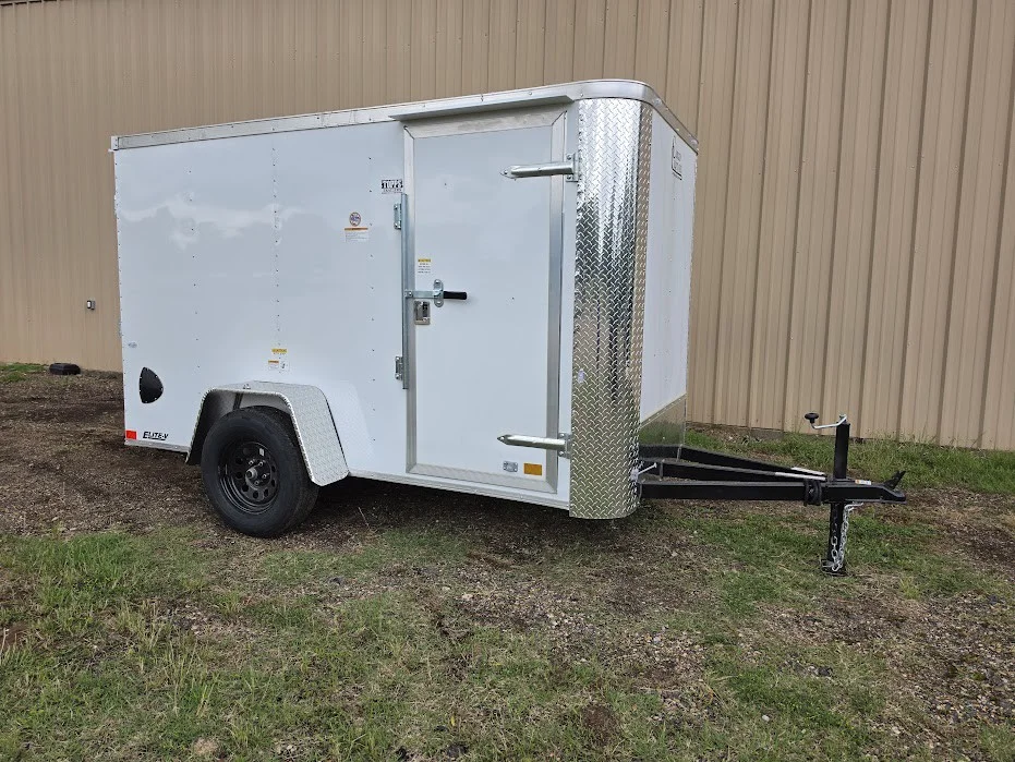 2027 Cargo Craft Elite Flat 5' x 10' Enclosed Cargo Trailer - Ramp Door
