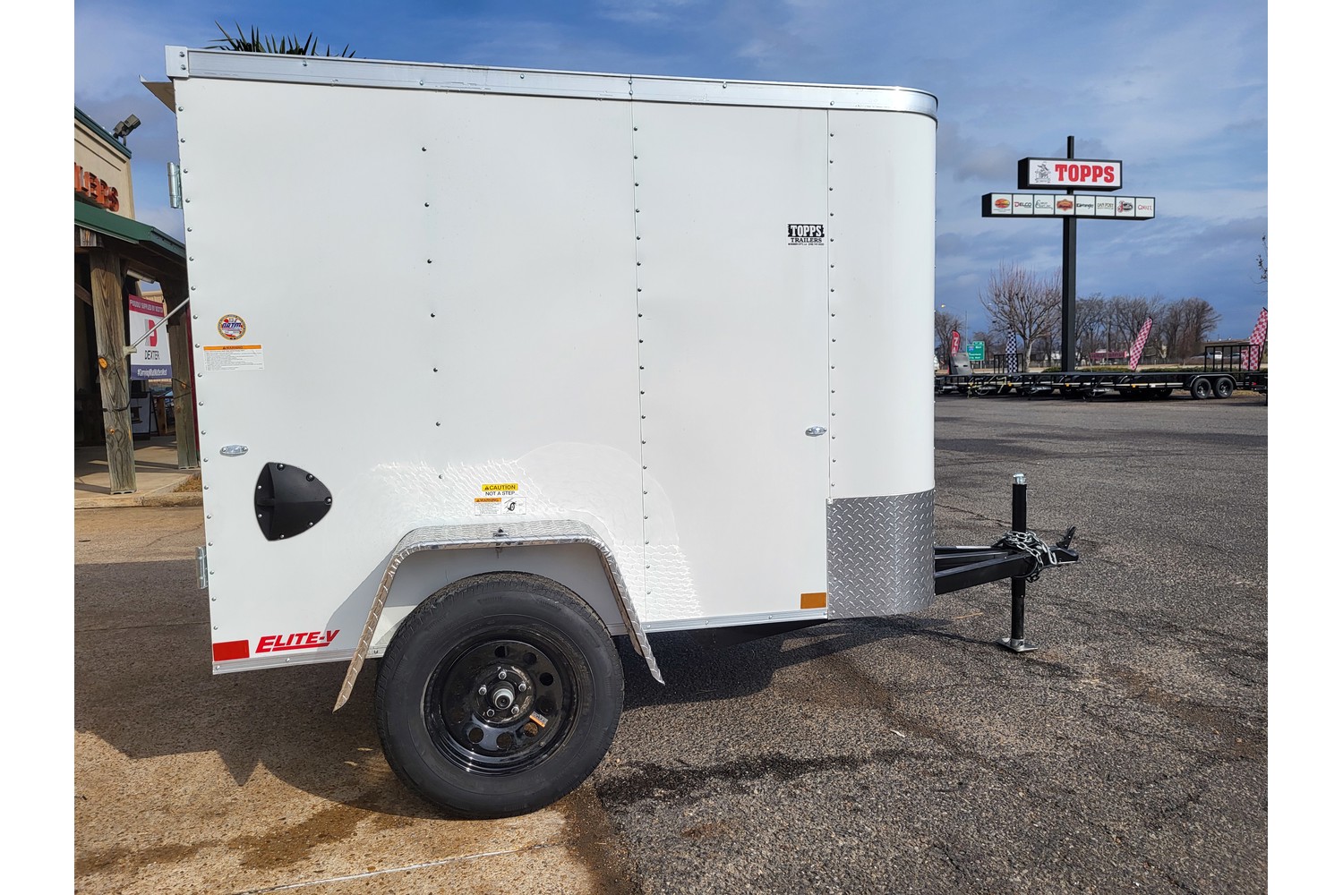 2026 Cargo Craft 5x8 Elite V - Rear Door